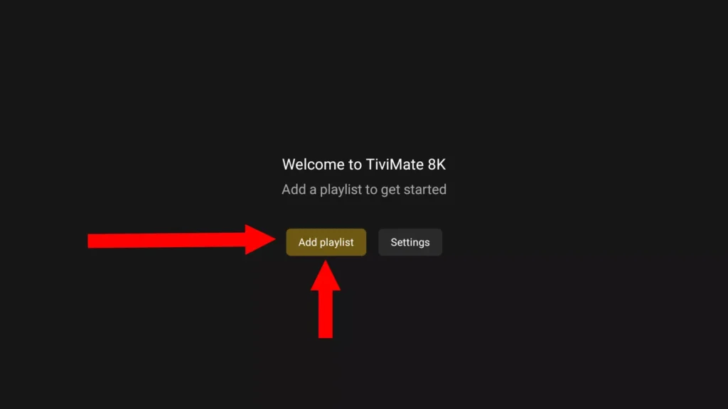 download tivimate 8k player add playlist