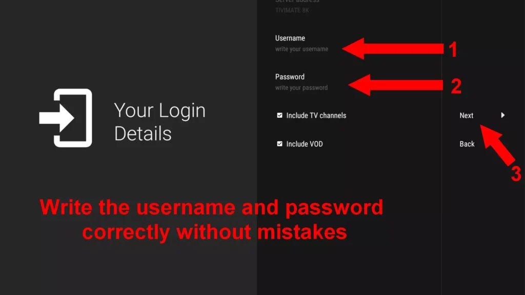 download tivimate 8k player username pasword